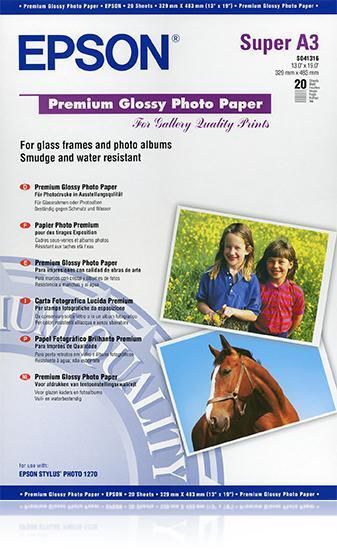 Epson Premium Glossy Photo Paper printing paper C13S041316