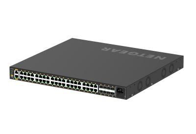 NETGEAR network switch Zwart Netwerk-switches GSM4248PX-100EUS