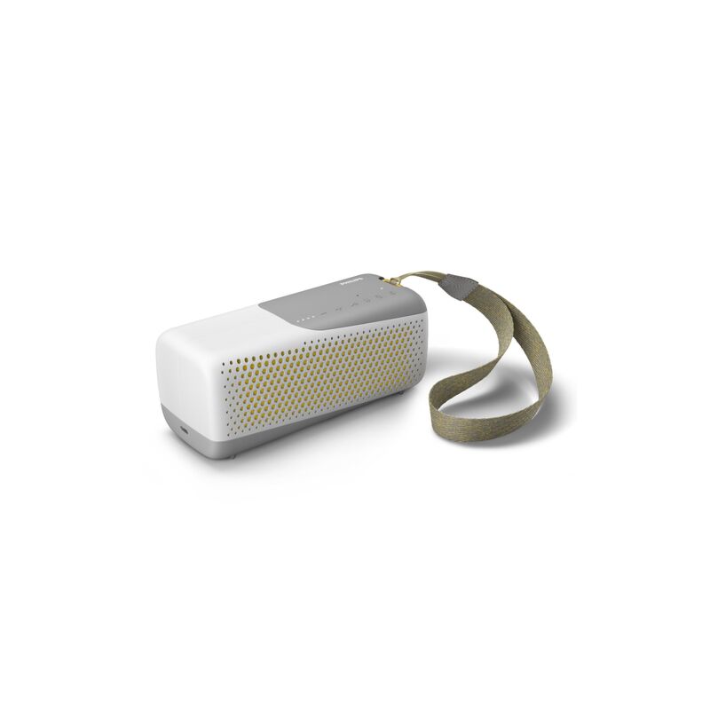 - 10 luidspreker Wireless speaker Wit Axitech W Mono Philips draadloze